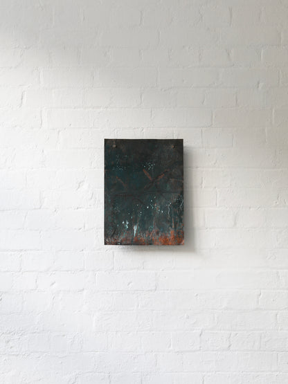 Abstract Copper Plate Wall Relief, Bo Anderson (1995)