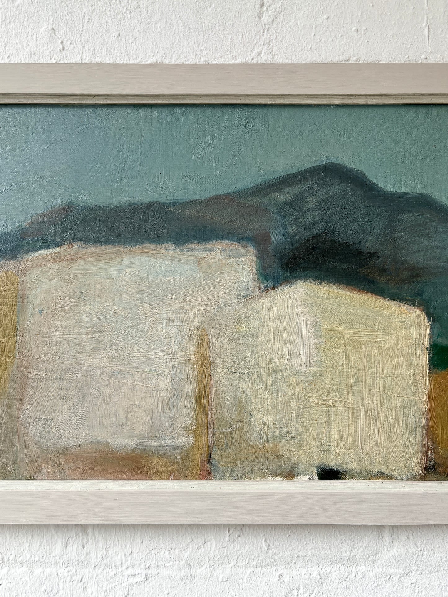 Landscape Oil on Canvas, 'House by the Mountain', IB Tollberg (1911-1984)