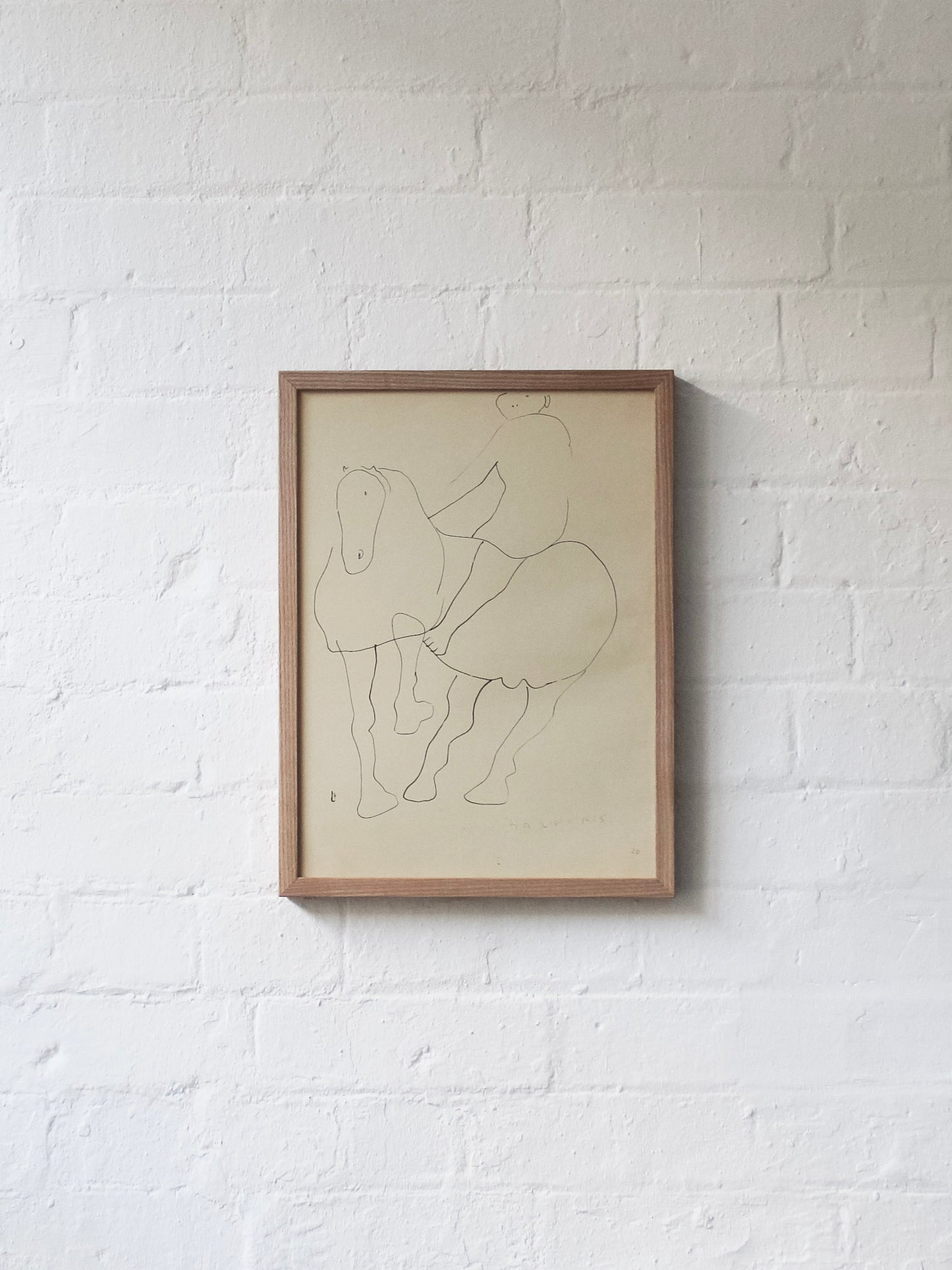 Colour Lithograph, Horse #01, Marino Marini (1901-1980)